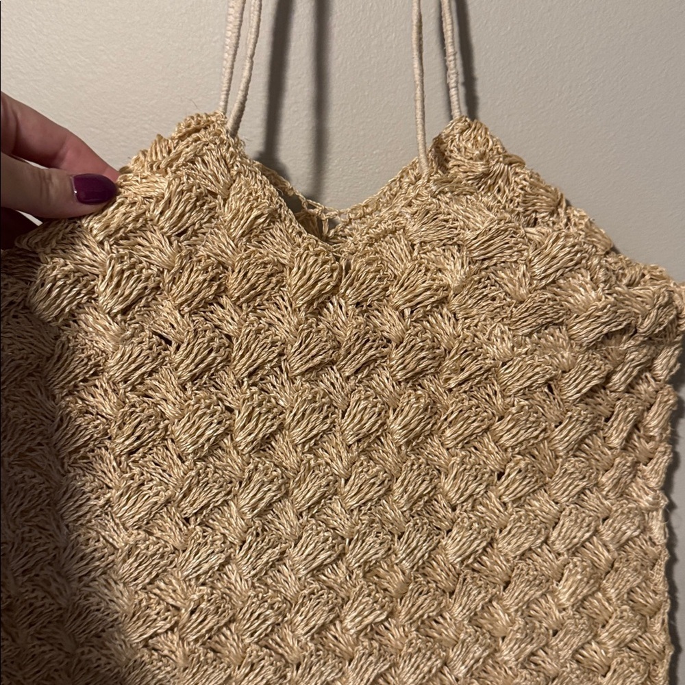 Ulla Johnson 100% Straw Purse - Picture 2 of 7